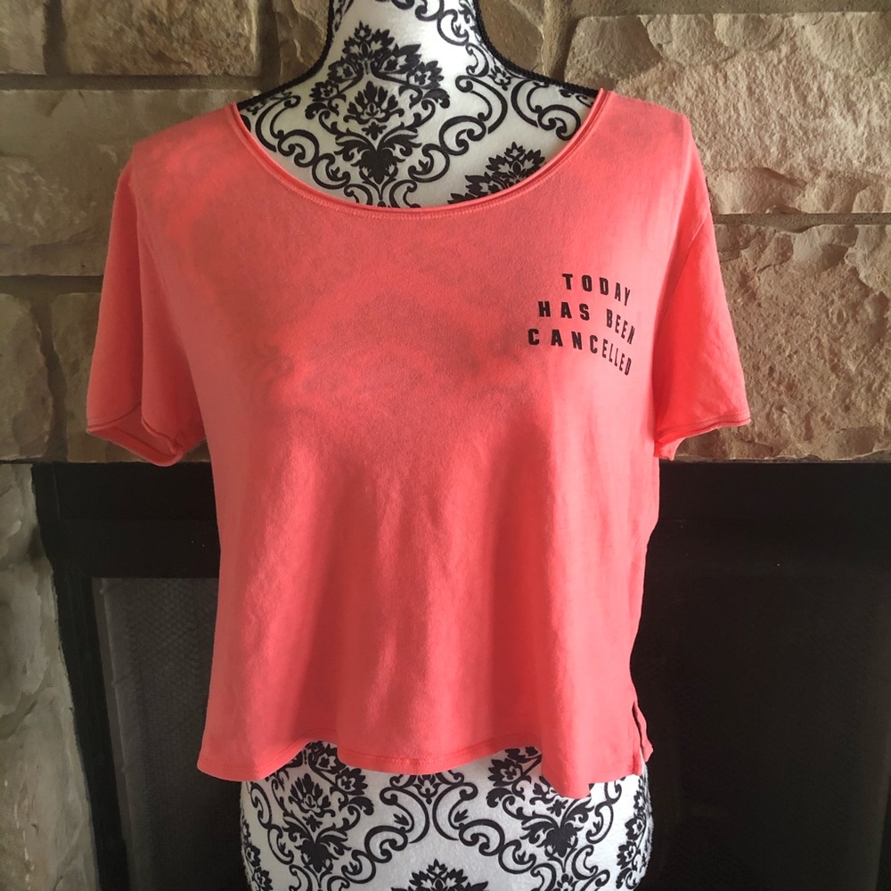 Pink VIctoria’s Secret Sleep/Lounge Top